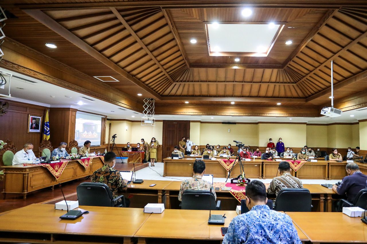 podiumnews.com-Peringkat Dua se-Bali, MCP Badung sebesar 95 Persen 